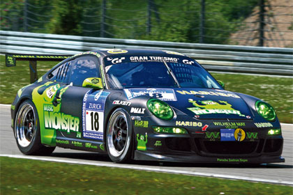 Vollflächenfolierung eines Rennwagens - Beispiel Vollflächenfolierung eines Rennwagens - Beispiel