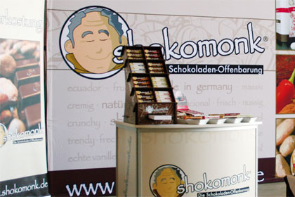 Textildruck für Messewand - Beispiel Textildruck für Messewand - Beispiel