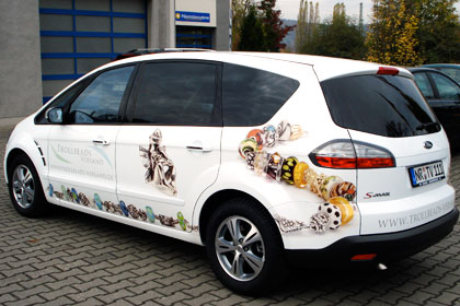 Fahrzeugbeschriftung - Beispiel Fahrzeugbeschriftung - Beispiel