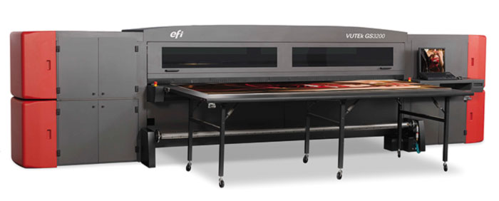 UV-Drucker EFI VUTEK GS 3200